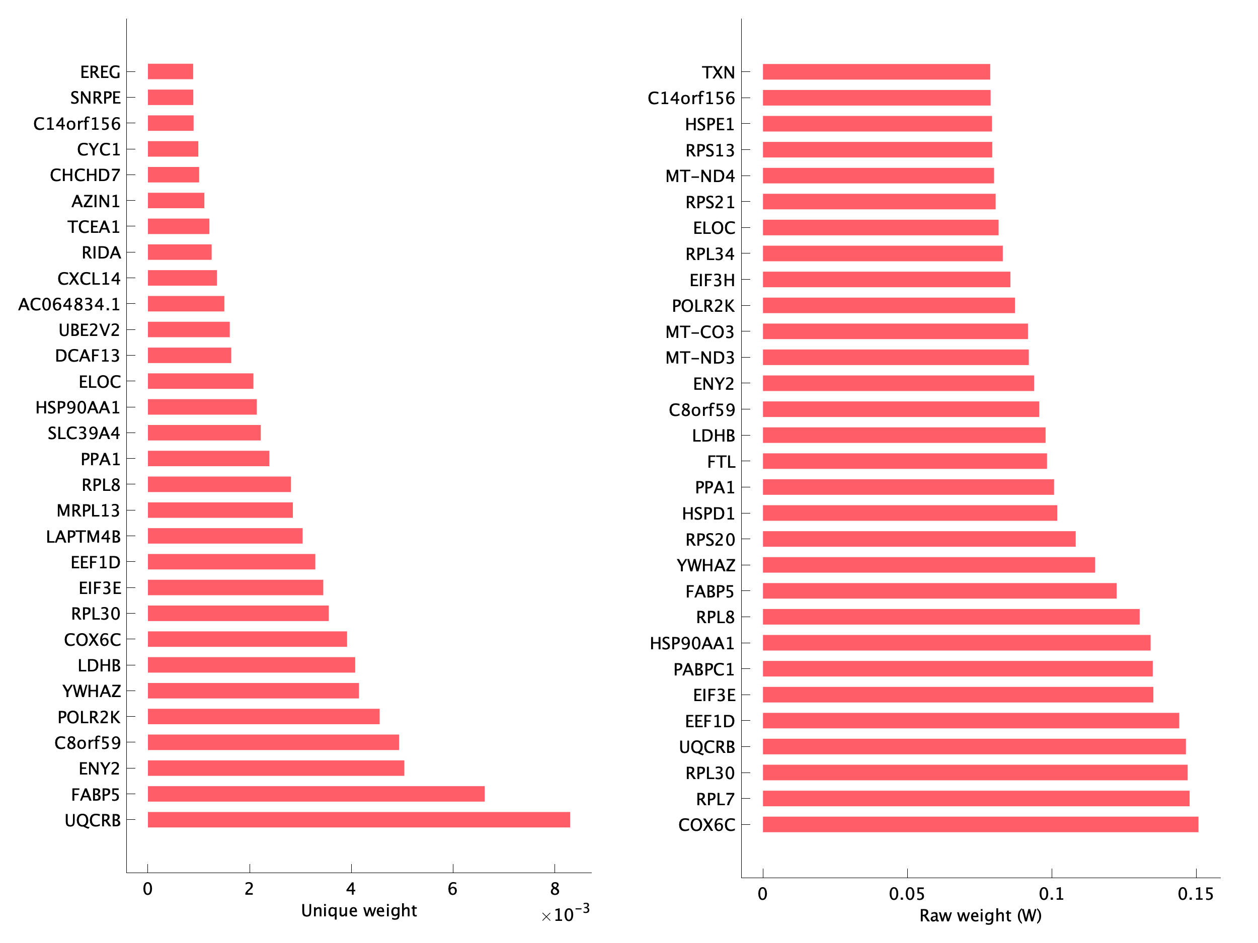 Top genes of pEpi07 program