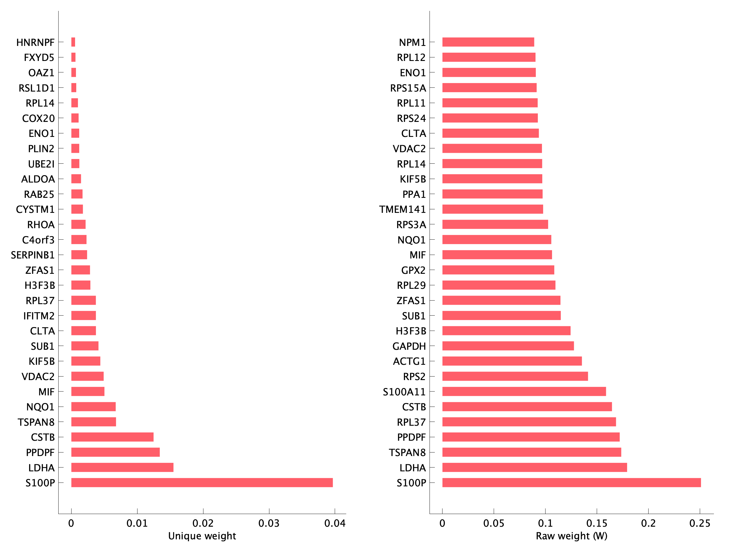 Top genes of pEpiTp26 program